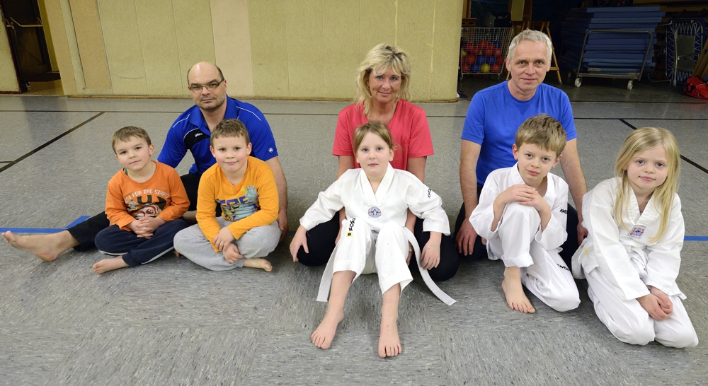 Eltern-Kind Tae-kwon-do im TuS 09 Rot-Wei Frelenberg